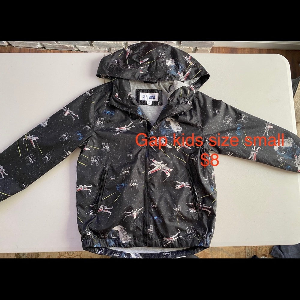 Kids star wars raincoat